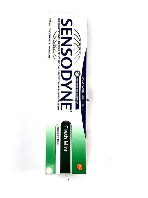 SENSODYNE FRESH MINT 100ML - apniroots Grocery